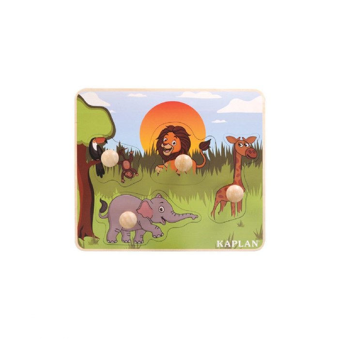 Alternate Image #1 of Kaplan Jumbo Knob Puzzles - Set of 7