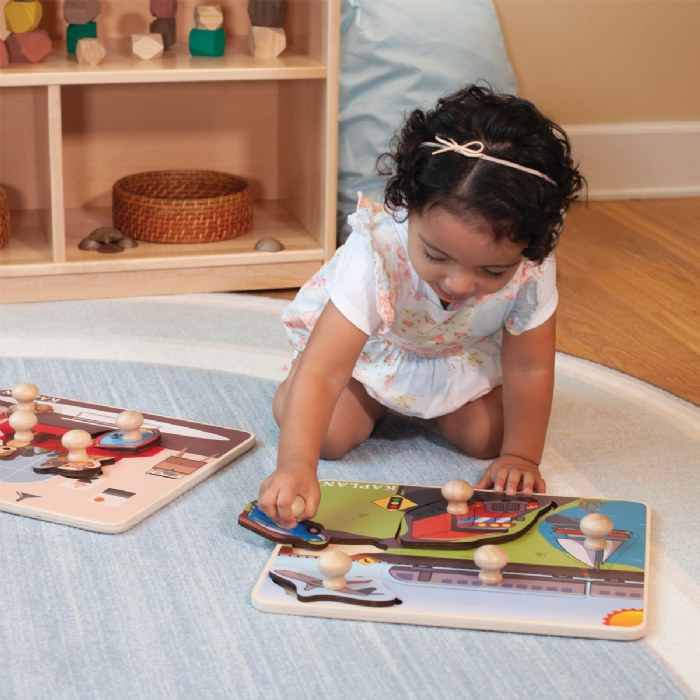 Alternate Image #1 of Kaplan Jumbo Knob Puzzles - Set of 7