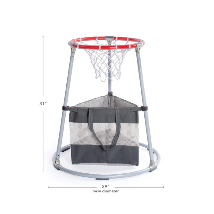 Alternate Image #1 of Toddler Basketball Hoop with Storage Bag