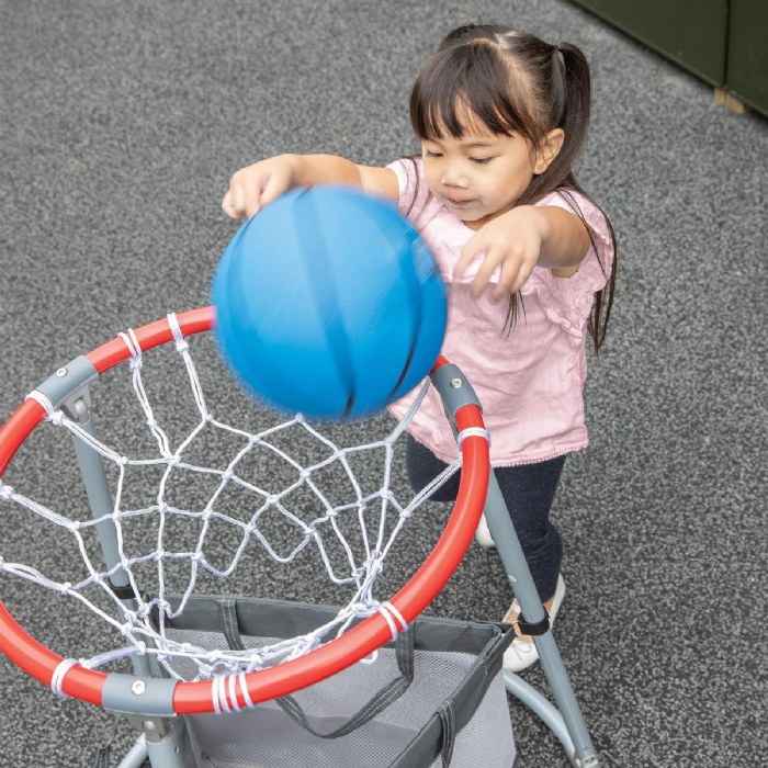 Alternate Image #1 of Toddler Basketball Hoop with Storage Bag