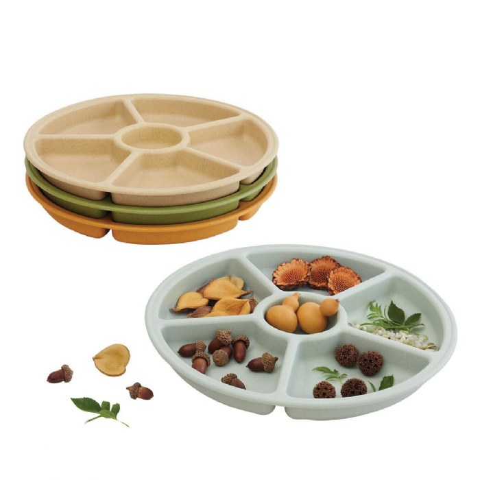 Alternate Image #1 of Loose Parts Sorting Trays - Set of 4 - Earth-toned