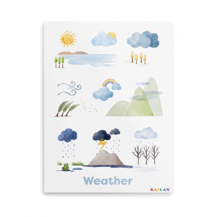 Primary Image of Weather Giclee Classroom Wall Print