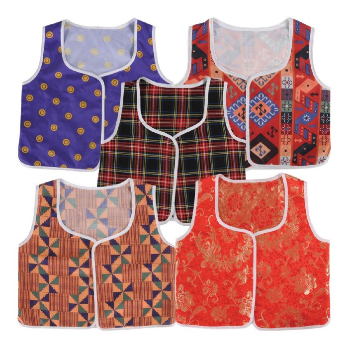 Primary Image of Toddler Multicultural Vests - Set of 5