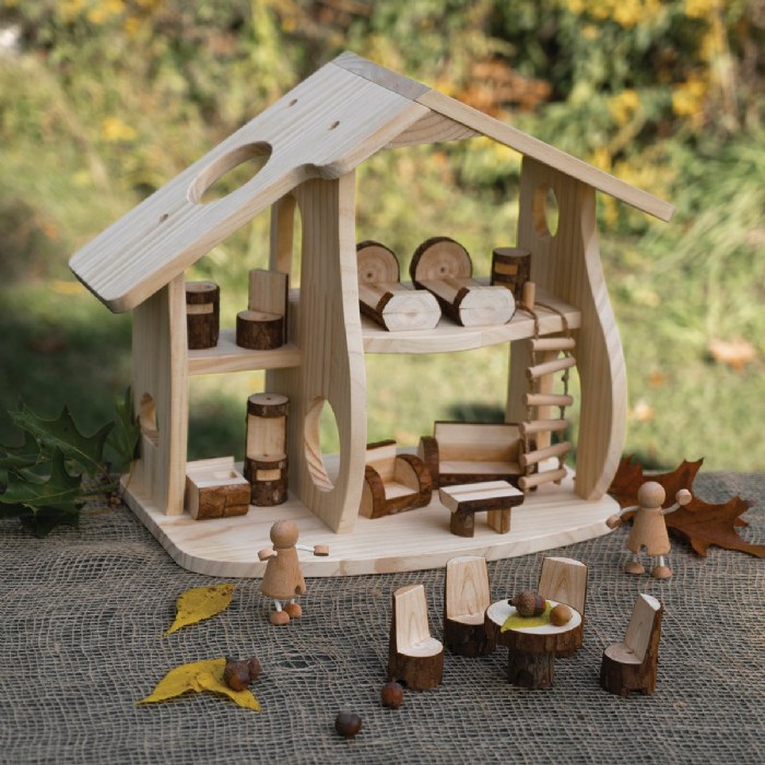 Alternate Image #1 of Woodlands Dollhouse with Furniture