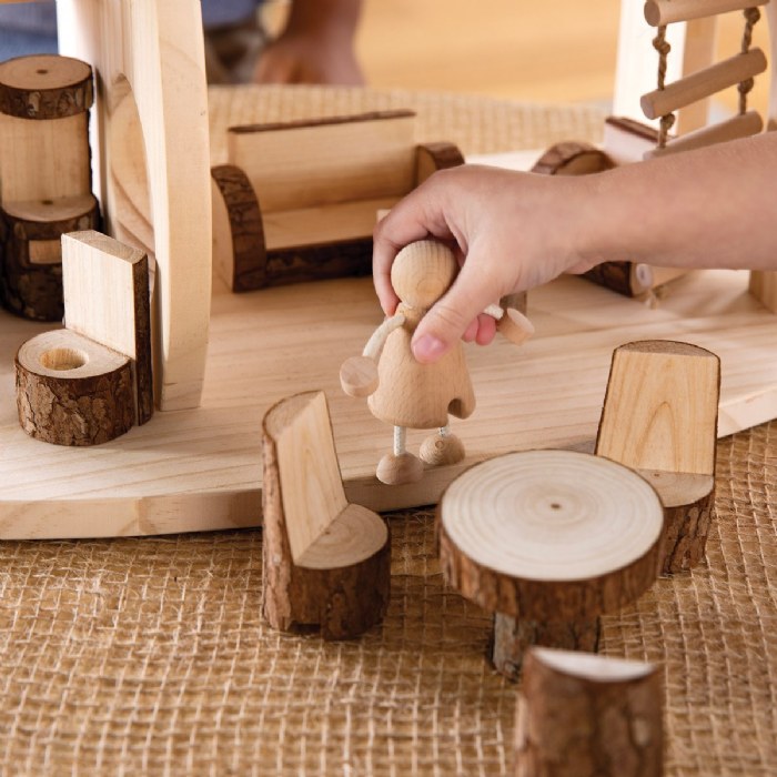 Alternate Image #1 of Woodlands Dollhouse with Furniture