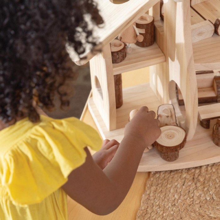 Alternate Image #1 of Woodlands Dollhouse with Furniture