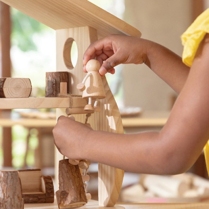 Alternate Image #1 of Woodlands Dollhouse with Furniture