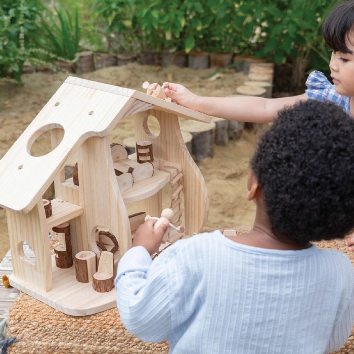 Alternate Image #1 of Woodlands Dollhouse with Furniture