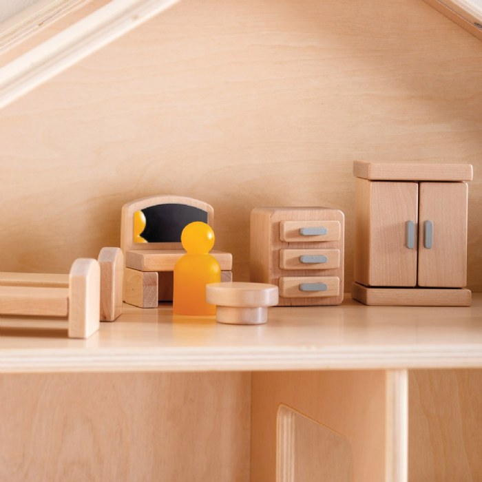 Alternate Image #1 of Multi-Level Classroom Dollhouse Furniture Set