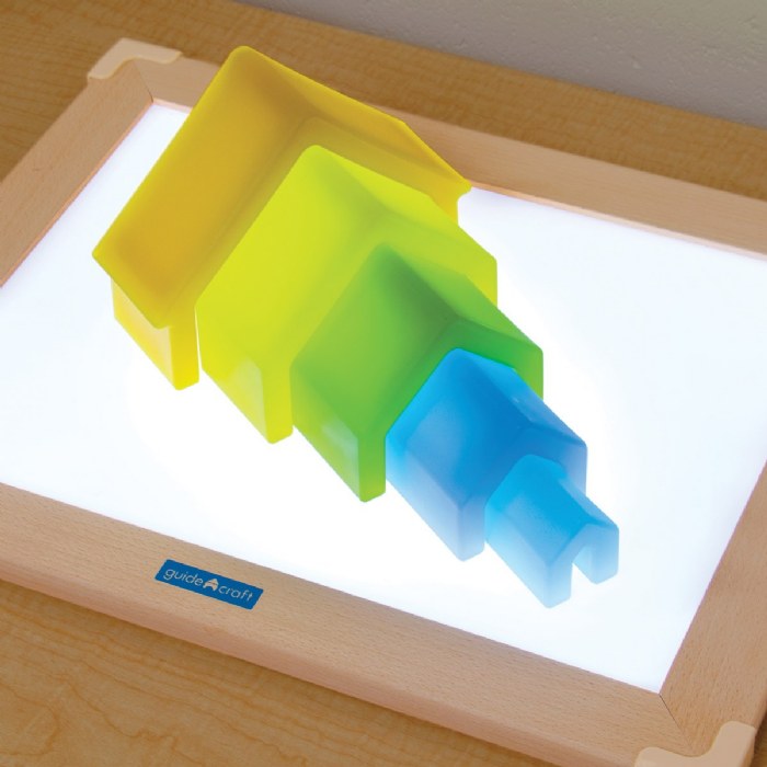 Alternate Image #1 of Discovery Stackers - Natural House - 5 Pieces