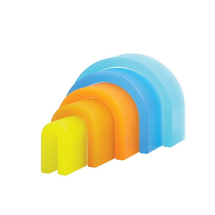 Alternate Image #1 of Discovery Stackers - Natural Tall Arch - 5 Pieces