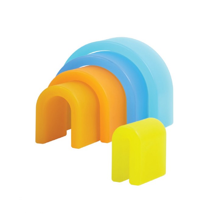 Alternate Image #1 of Discovery Stackers - Natural Tall Arch - 5 Pieces