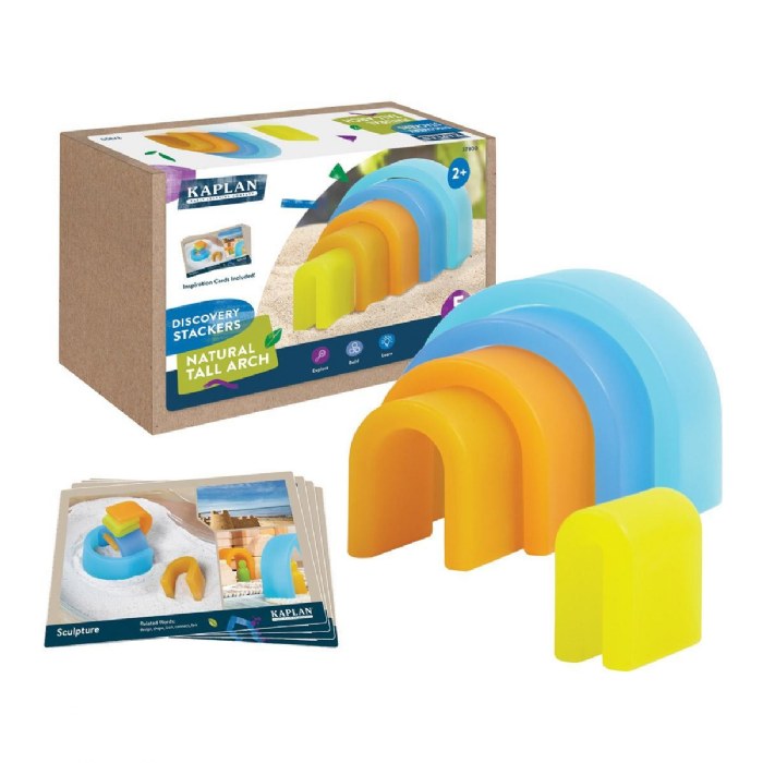 Primary Image of Discovery Stackers - Natural Tall Arch - 5 Pieces
