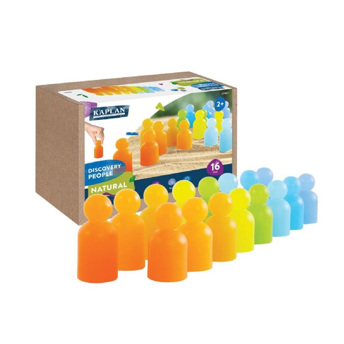 Primary Image of Discovery People - Natural - 16 Pieces