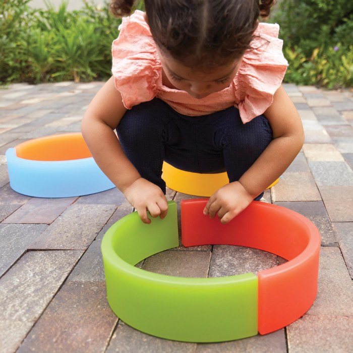 Alternate Image #1 of Discovery Rainbow Arches and Tunnels - 10 Pieces