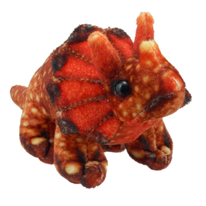 Primary Image of Triceratops Finger Puppet