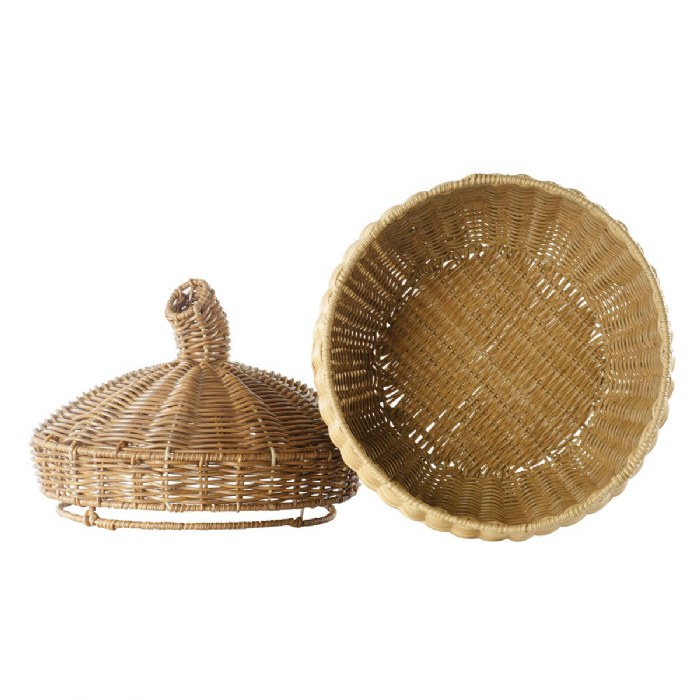 Alternate Image #1 of Acorn Washable Wicker Floor Basket