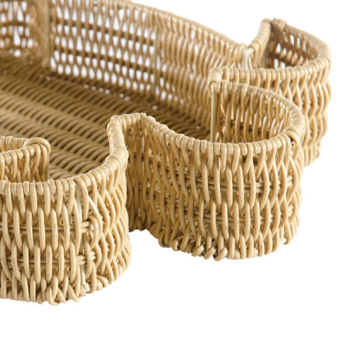 Alternate Image #1 of Turtle Washable Wicker Basket