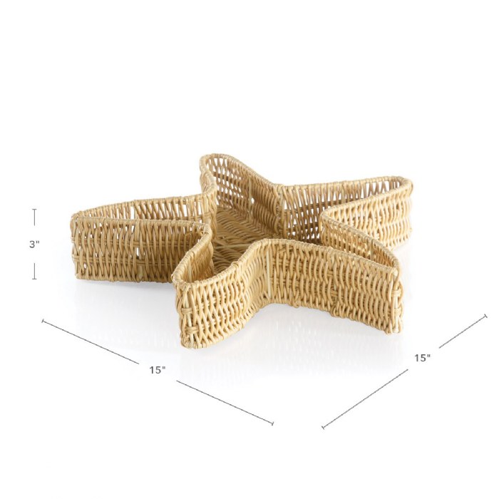 Alternate Image #1 of Starfish Washable Wicker Basket