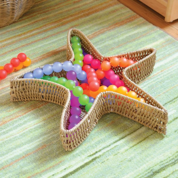 Alternate Image #1 of Starfish Washable Wicker Basket