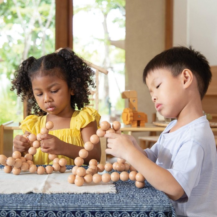 Alternate Image #1 of BendiBeads - Natural - Set of 12