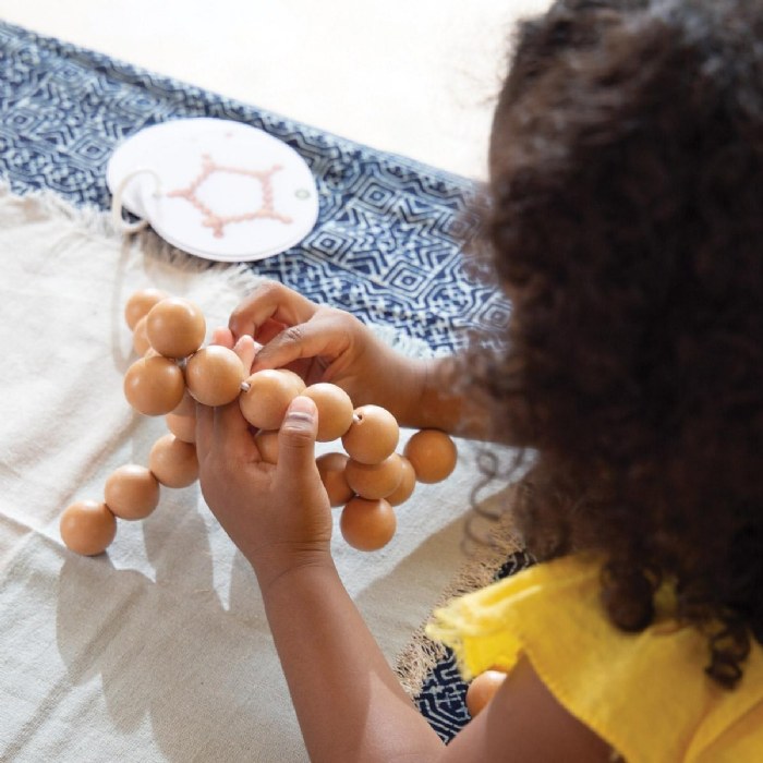 Alternate Image #1 of BendiBeads - Natural - Set of 12