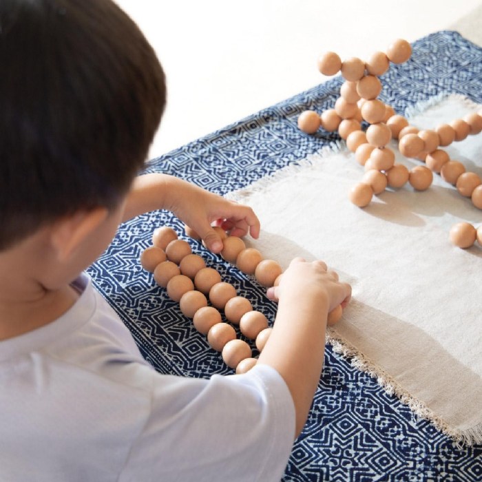 Alternate Image #1 of BendiBeads - Natural - Set of 12