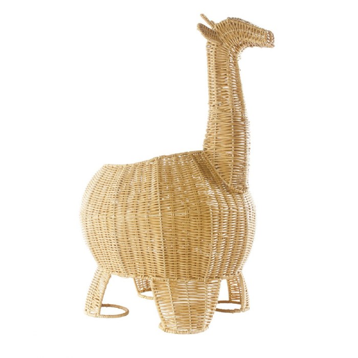 Primary Image of Giraffe Washable Wicker Floor Basket