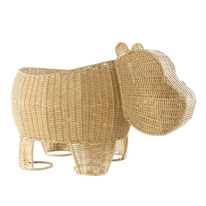 Primary Image of Hippo Washable Wicker Floor Basket
