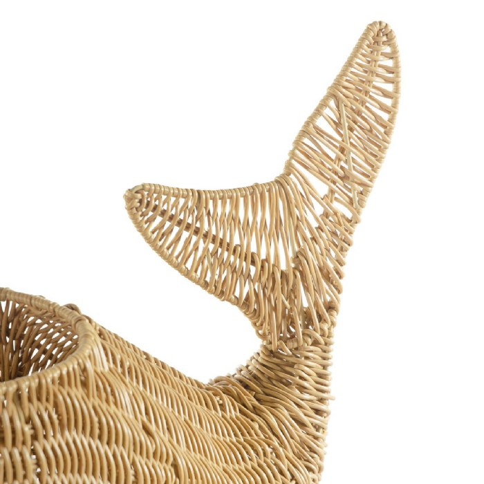 Alternate Image #1 of Whale Washable Wicker Floor Basket