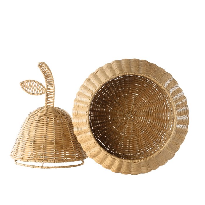 Alternate Image #1 of Pear Washable Wicker Floor Basket