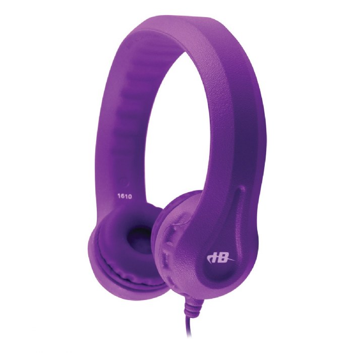 Primary Image of Flex Phone&trade; Single Construction Foam Headphones, Purple