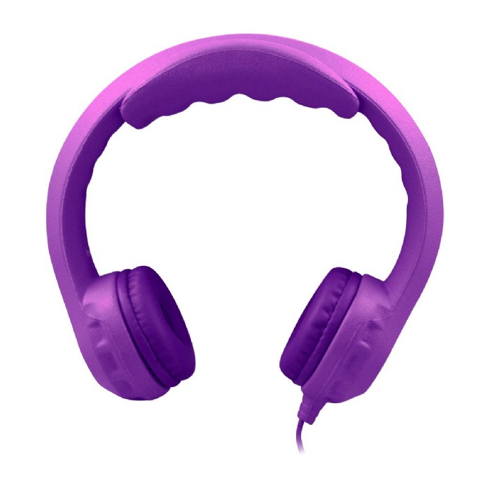Alternate Image #1 of Flex Phone&trade; Single Construction Foam Headphones, Purple