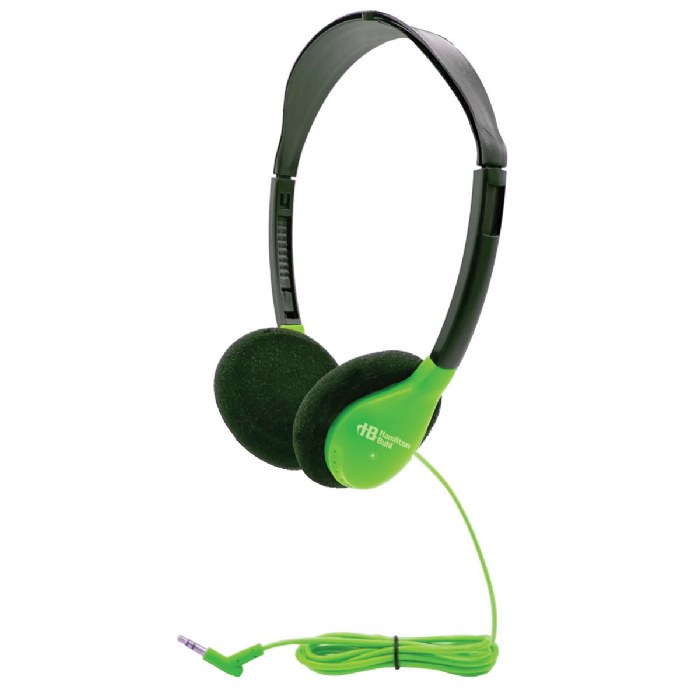 Primary Image of Personal On-Ear Stereo Headphone, Green