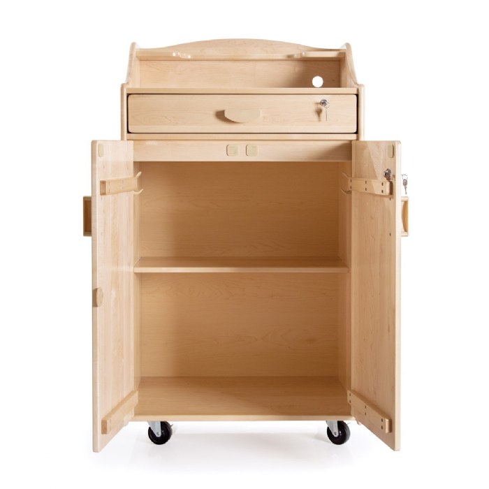 Alternate Image #1 of Maple All-in-One Teacher Storage
