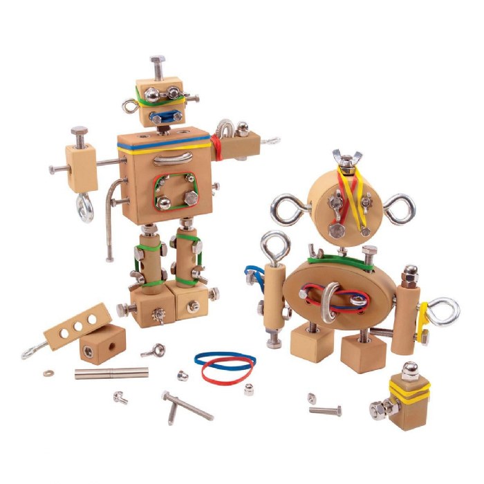 Alternate Image #1 of Random Robots: Loose Parts STEM Kit - 400 Pieces