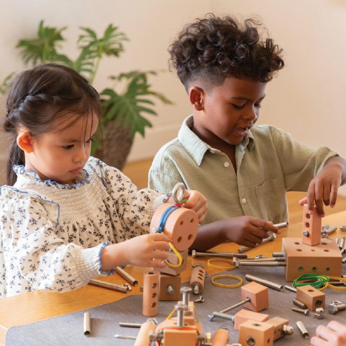 Alternate Image #1 of Random Robots: Loose Parts STEM Kit - 400 Pieces