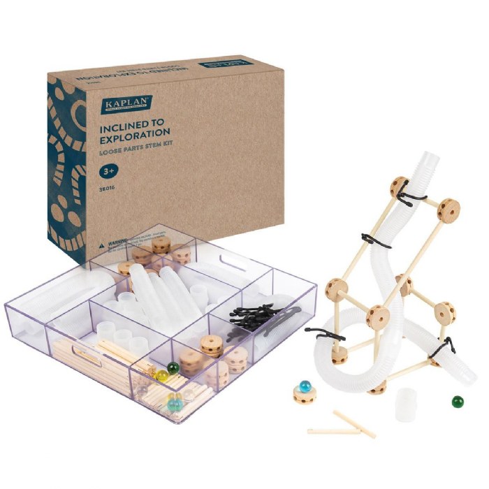 Primary Image of Inclined to Exploration: Loose Parts STEM Kit - 155 Pieces