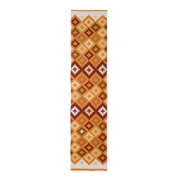Alternate Image #1 of Warm Geo Decorative Runner