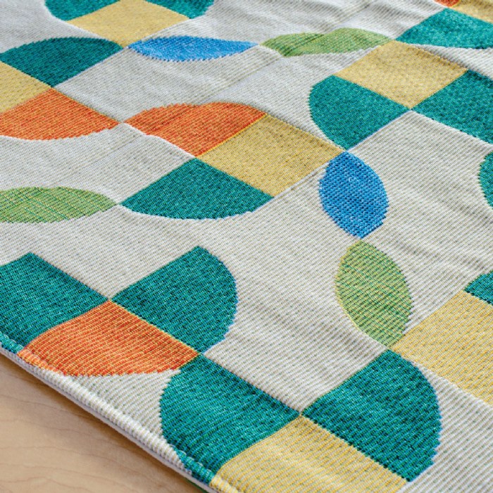 Alternate Image #1 of Abstract Petal Decorative Runner