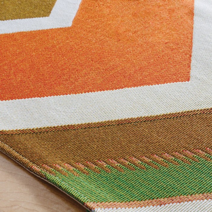 Alternate Image #1 of Earth-Toned Decorative Runner