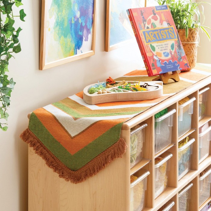 Alternate Image #1 of Earth-Toned Decorative Runner