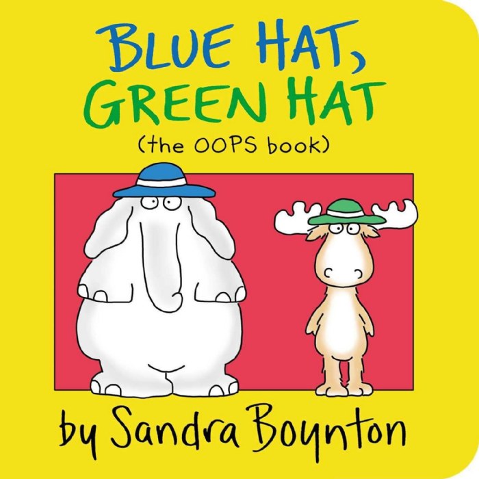 Primary Image of Blue Hat, Green Hat