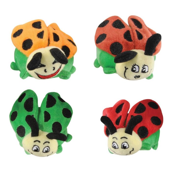 Alternate Image #1 of Toddler Crinkle and Texture Magnetic Ladybugs