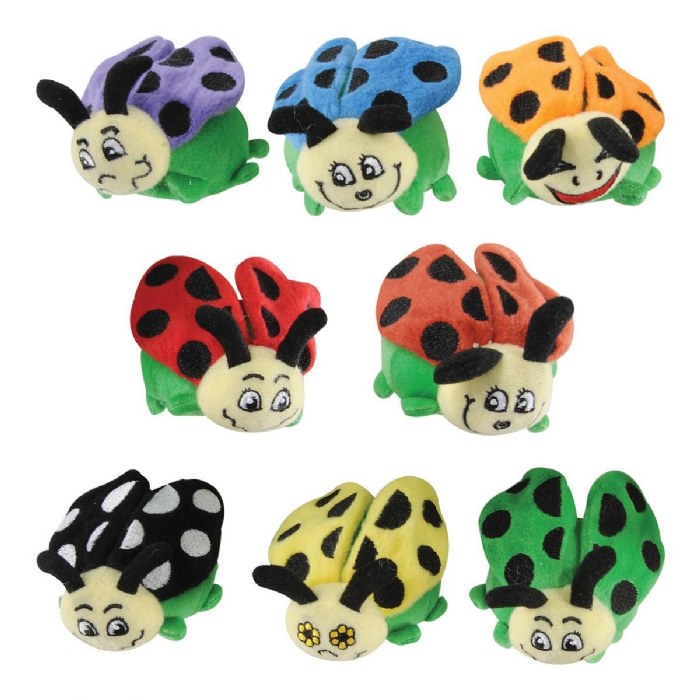 Primary Image of Toddler Crinkle and Texture Magnetic Ladybugs