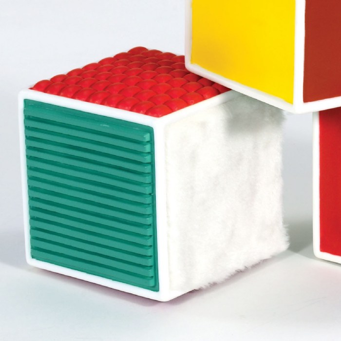 Alternate Image #1 of Soft Tactile and Sensory Blocks - Set of 3