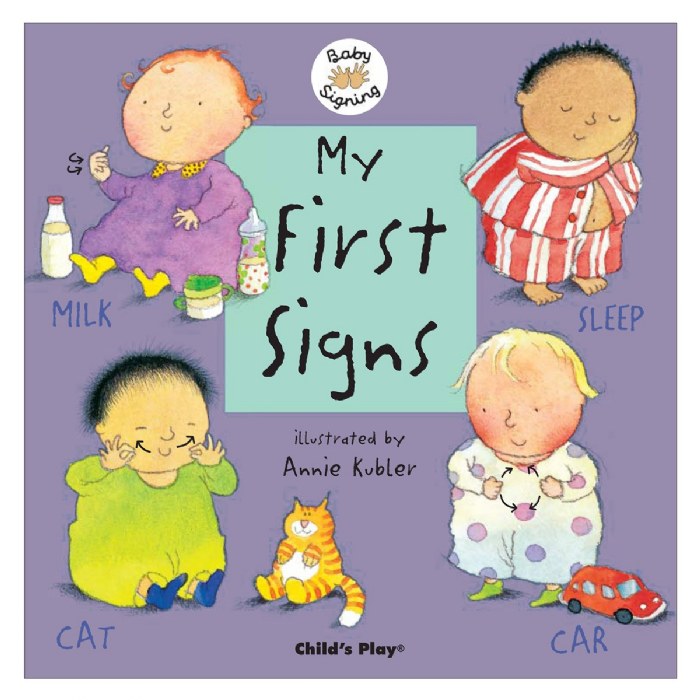 Primary Image of My First Signs - Lap Board Book