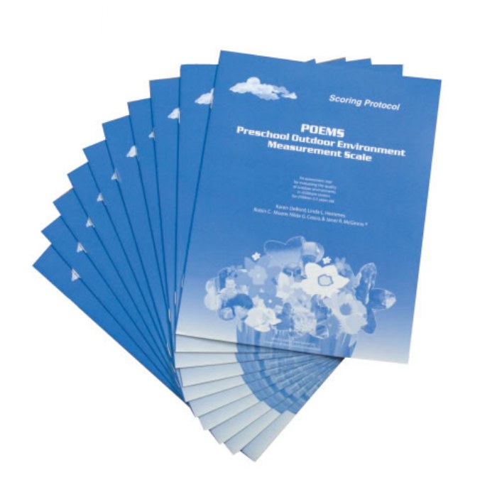 Primary Image of Additional Scoring Protocols Preschool Outdoor Environment Measurement Scale - Set of 10