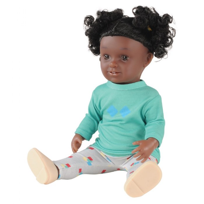 Alternate Image #1 of 13" Multiethnic Doll - African American Girl