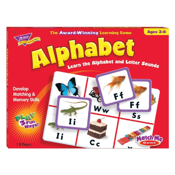 Alternate Image #1 of Alphabet Match Me Game